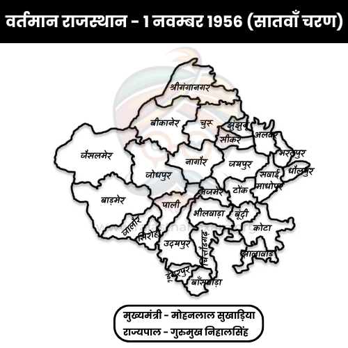 राजस्थान एकीकरण का सातवां चरण